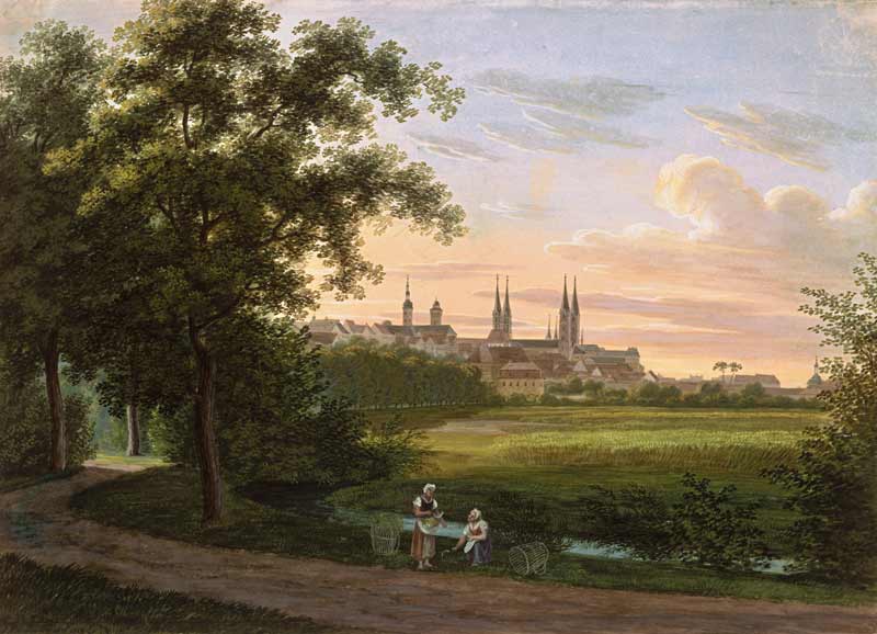 Ansicht von Bamberg von Ludwig Neureuther
