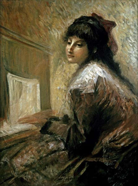 Girl at the Piano von Luigi Conconi