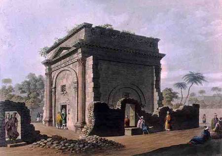 Roman Triumphal Arch, Latachia in Syria, from 'Views in the Ottoman Dominions' von Luigi Mayer