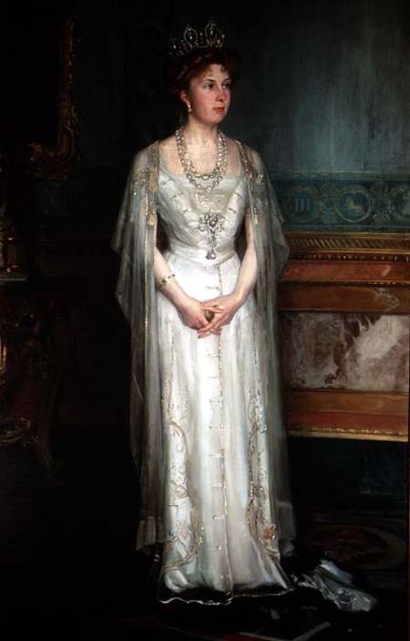 Princess Victoria Eugenie, Queen of Spain von Luis Menendez Pidal