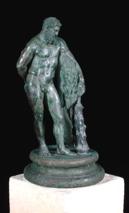 Herakles resting, a reduced von Lysippos