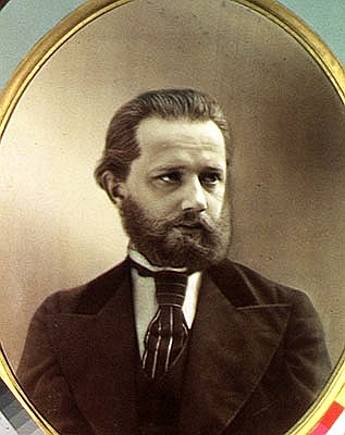 Piotr Ilyich Tchaikovsky (1840-93) 1860 von M. Panov