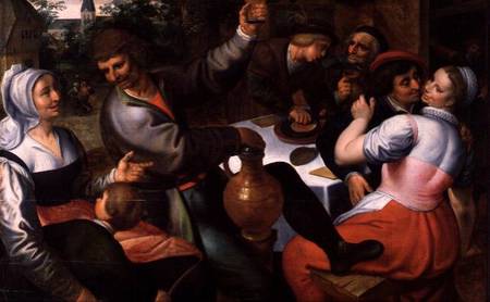Peasant Feast von Maerten van Cleve
