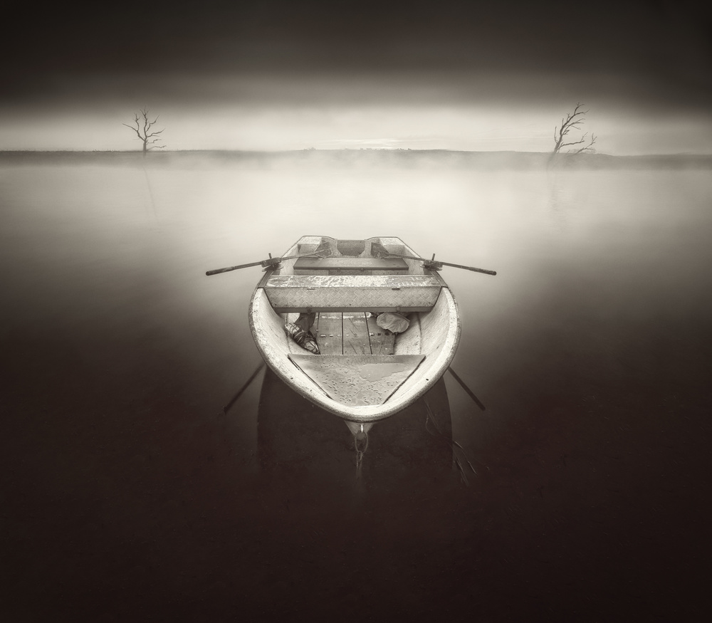 Das Boot von Caron von Manuel Ponce Luque