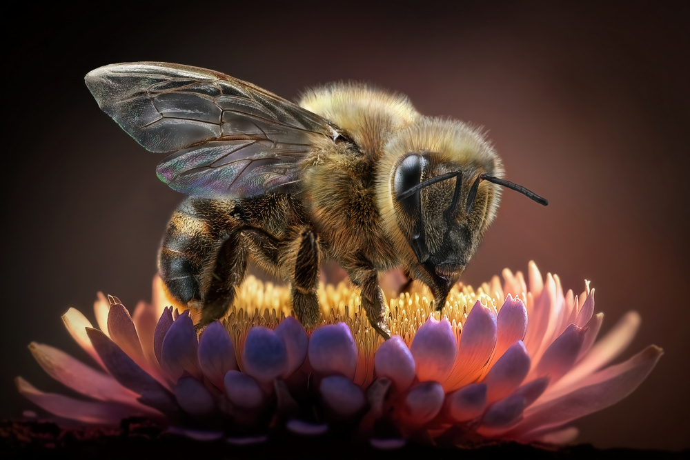 Honigbiene von Marcel Egger