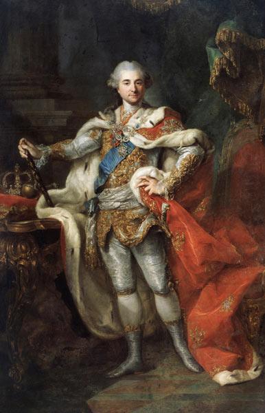 Porträt Stanislaus II. August Poniatowski, König von Polen und Großfürst von Litauen (1732-1798)