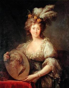Portrait of Anne Biron (1750-1850) Princess of Courland c.1795