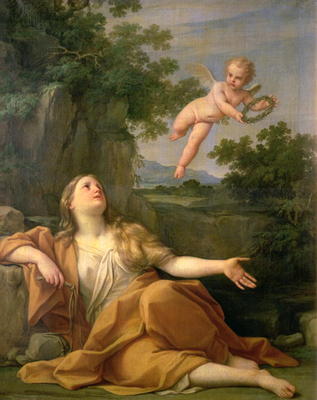 Penitent Mary Magdalene, 1700-05 von Marco Antonio Franceschini