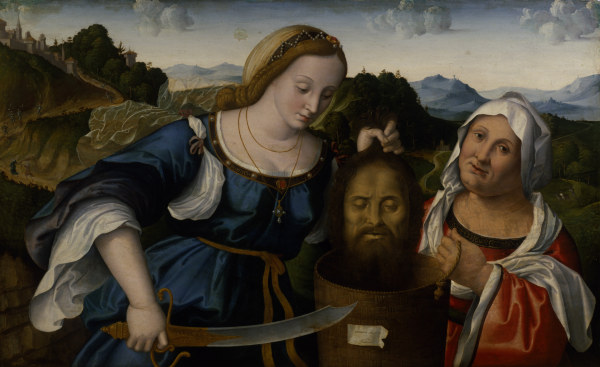 M.Palmezzano, Judith mit Haupt Holof. von Marco Palmezzano