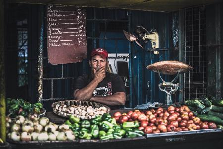 Kubanischer Straßenmarkt
