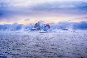 Suomenlinna Island and the fog