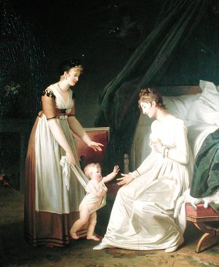 The Breastfeeding Mother von Marguerite Gérard