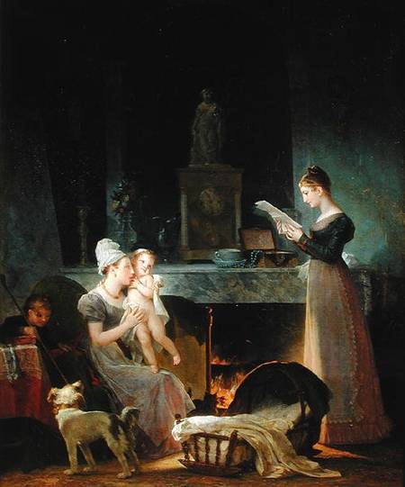 Reading the Letter von Marguerite Gérard