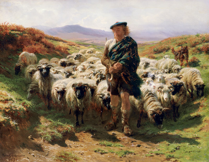 The Highland Shepherd von Maria-Rosa Bonheur