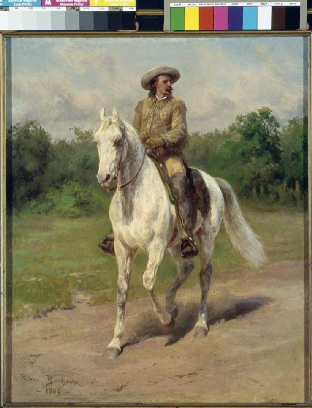 Colonel William F. Cody zu Pferde von Maria-Rosa Bonheur