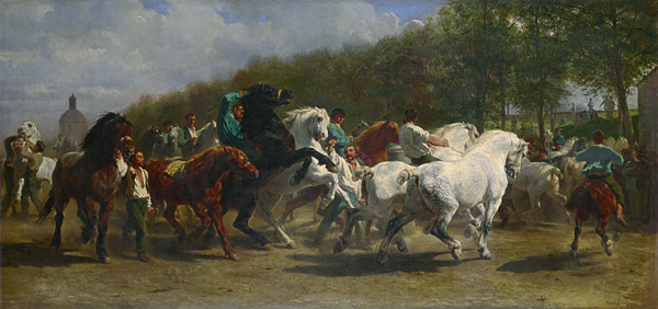 Der Pferdemarkt von Maria-Rosa Bonheur