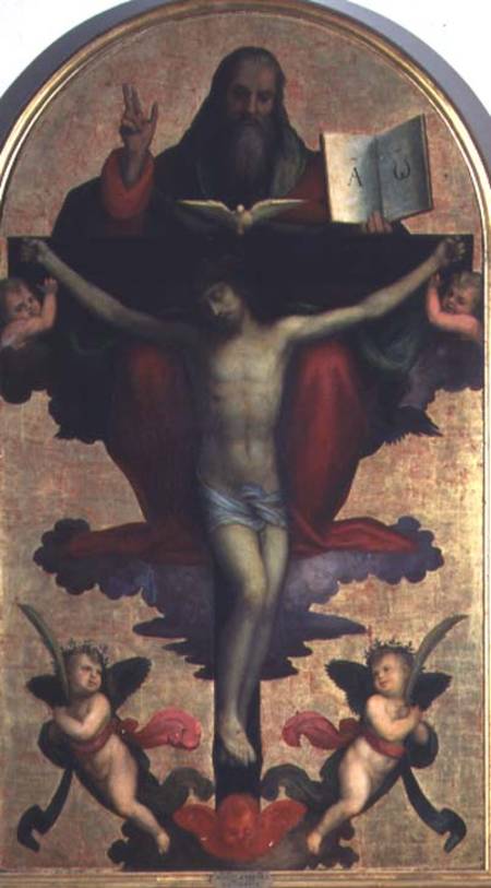 The Holy Trinity von Mariotto di Bigio Albertinelli