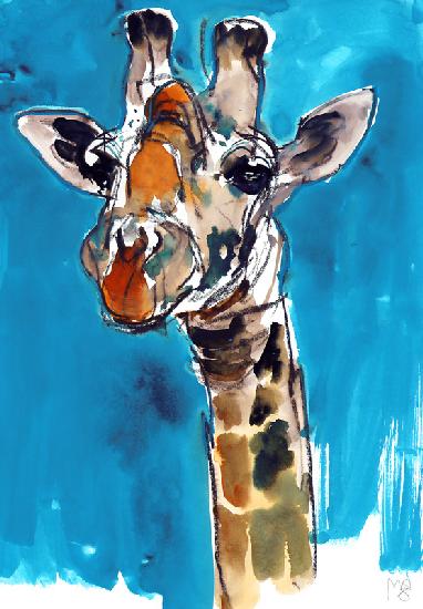 Blue Sky Giraffe 2018