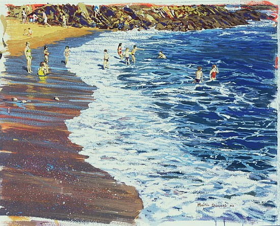 Breakers, 2002 (w/c & gouache on paper)  von Martin  Decent