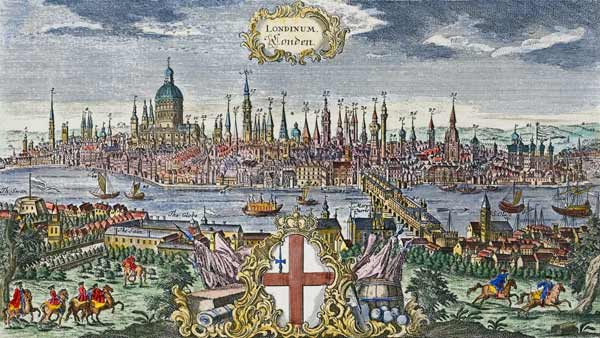 London 1750 von Martin Engelbrecht