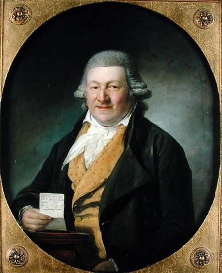 Portrait of Mr Lehman Ruben von Martin Ferdinand Quadal