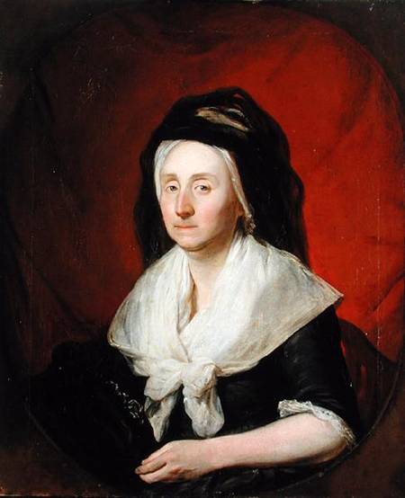 Portrait of Mrs. Wolters von Martin Ferdinand Quadal