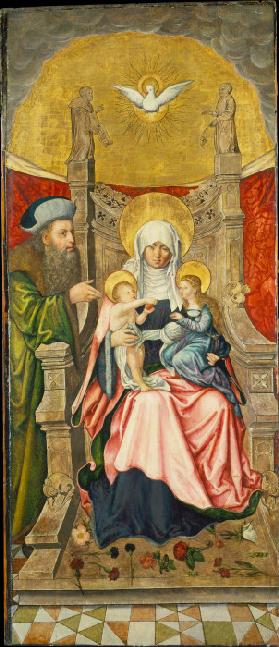 Die heilige Anna Selbdritt mit Joachim