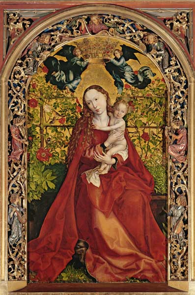Madonna of the Rose Bower von Martin Schongauer