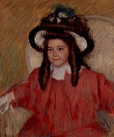 Bildnis Anne-Marie Durand-Ruel von Mary Stevenson Cassatt