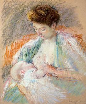 Mother Rose Nursing Her Child c.1900