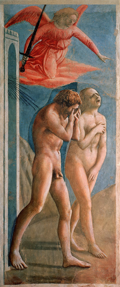Vertreibung aus dem Paradies von Masaccio