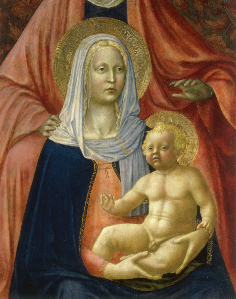 Masaccio u.Masolino,  Anna selbbdr. Det von Masaccio