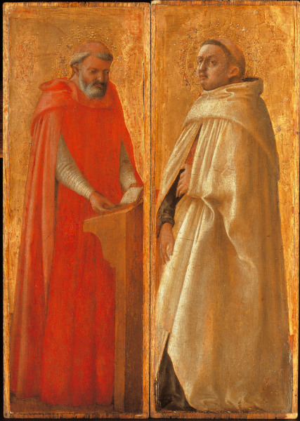Masaccio,  Zwei heilige Karmeliter von Masaccio