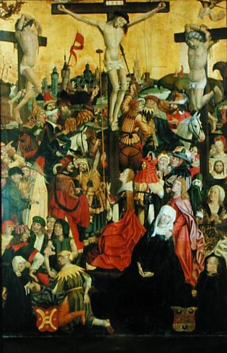 The Crucifixion von Master of Hamburg