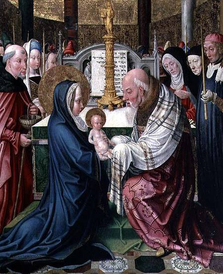 The Presentation in the Temple von Master of St. Severin