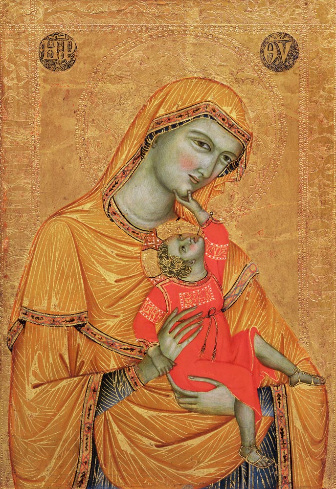 Virgin and Child von Master of the Madonna of Perugia