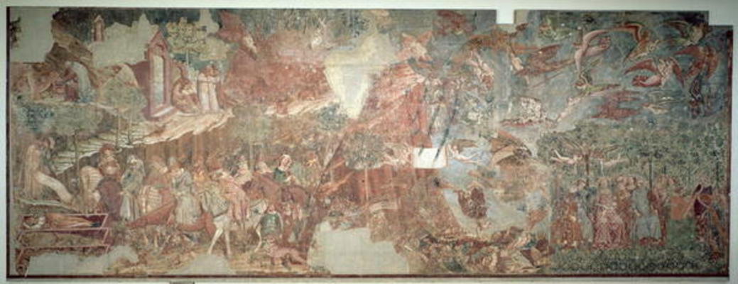 The Triumph of Death, c.1350 (fresco) von Master of the Triumph of Death