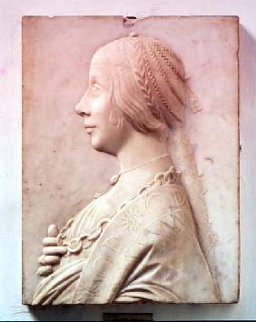 Funerary bust, relief