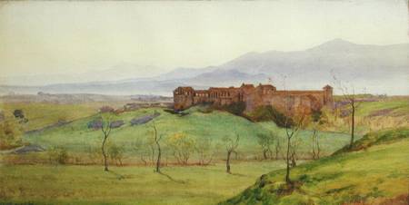 Lunghezza, Half-Way between Rome and Tivoli  on von Matthew Ridley Corbet