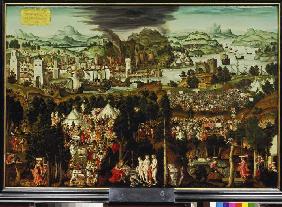 Die Zerstörung Trojas. 1540