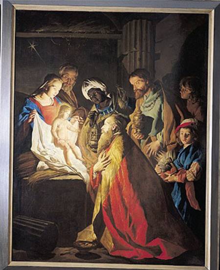 The Adoration of the Magi von Matthias Stomer