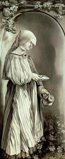 St. Elizabeth of Hungary (1207-31) 1509 (grisaille)