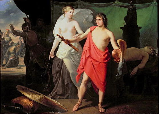 Achilles and Thetis (oil on canvas) von Mauro Conconi