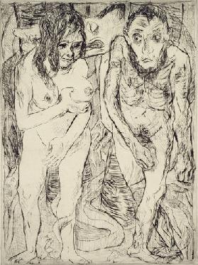 Adam und Eva. 1917