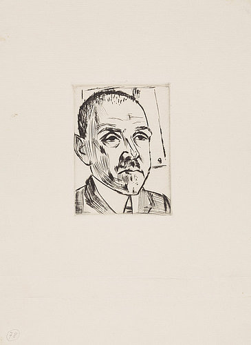 Bildnis Herr Loeb. 1922 (H 211 A.) von Max Beckmann