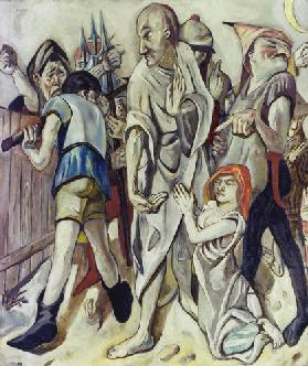 Christus und die Sünderin. 1917