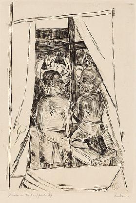Kinder am Fenster. 1922 (H. 237 II A)