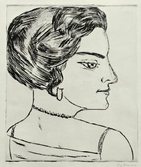 Naïla im Profil 1923