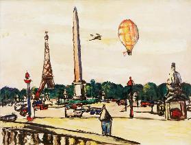 Place de la Concorde bei Tag 1939