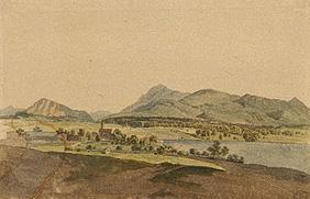 Der Riegsee bei Murnau (Oberbayern) 1810